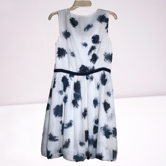 LOFT splatter bubble hem empire waist dress - Picture 3 of 8